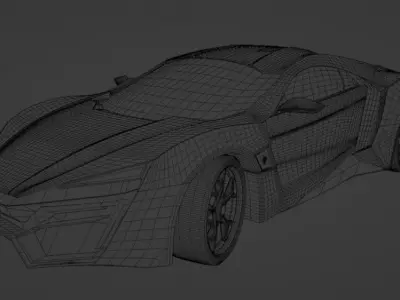 Lykanhypersport 3D model