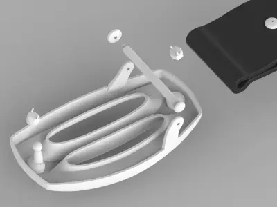 belt porsche 3D print model