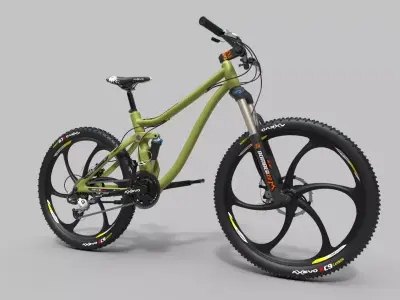 Mountain Bike Or Gear bicycle 3D model