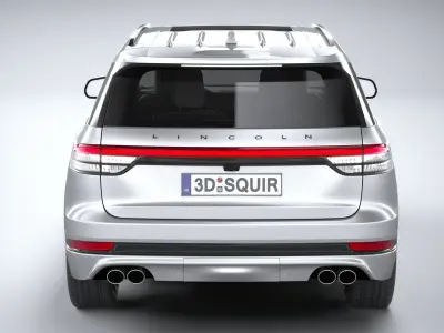 Lincoln Aviator 2025 3D model