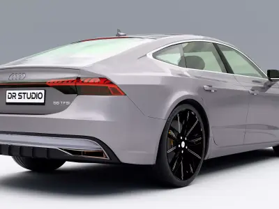 Audi A7 55 TFSI 3D model