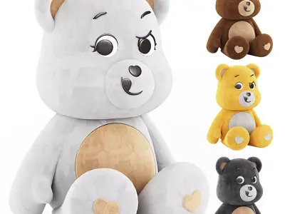 Teddy Bear toys 3D model