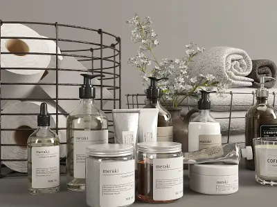 Bathroom Decor 2 3D model