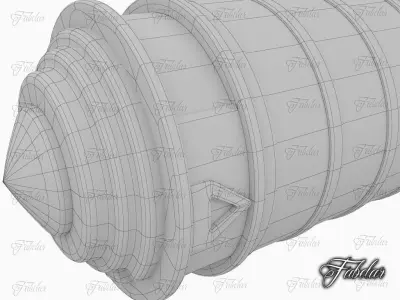 Cryprex Rusty Low-poly 3D model