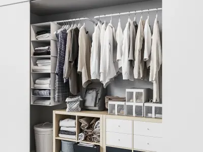 Ikea ikea Built-in wardrobe 3D model