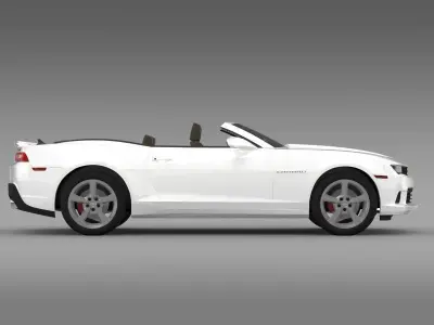 Chevrolet Camaro SS Convertible 2010 3D model