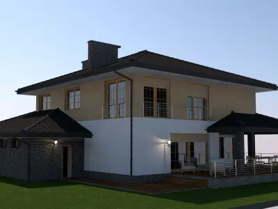 house design PLA file 3D model
