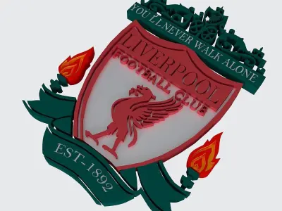 fc LIVERPOOL  football club  3D print model