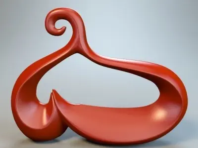 Abstract Figure m015 P 3D print model