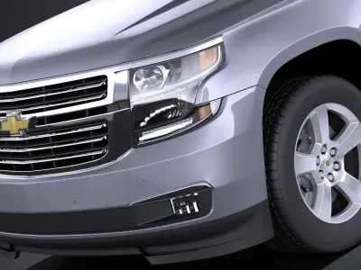 Chevrolet Suburban 2015 VRAY 3D model