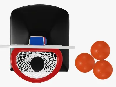 Basketball play Set 3D model
