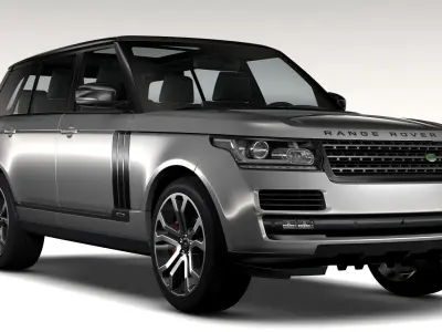 Range Rover SVAutobiography Dynamic LWB 2017 3D model
