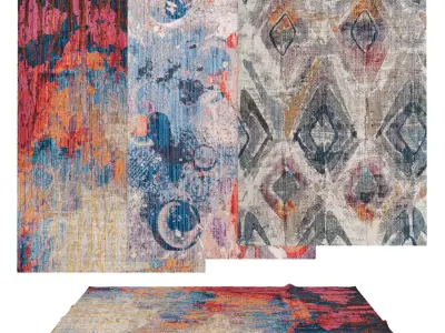 Rugs No 379 Low-poly 3D model
