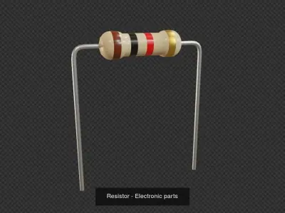 Electronics Components Pack - Eletronica 3D Model Collection