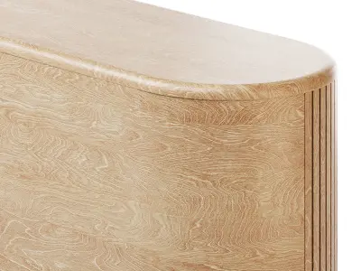 Ercol Siena Sideboard 3D model