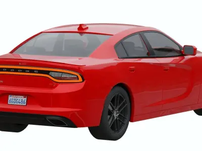 Dodge Charger R-T 2015 3D model