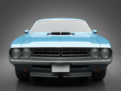 1971 Dodge HEMI Challenger 3D model