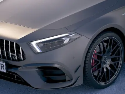 Mercedes-Benz A45 S AMG 4Matic 2020 3D model