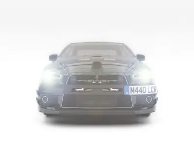 Mitsubishi Lancer Evolution X 3D model