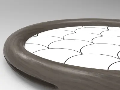 Kua Tray Low-poly 3D model
