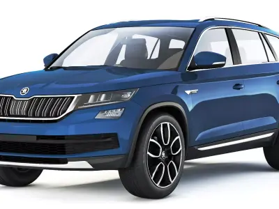 Skoda Kodiaq CN-spec 2018 3D model