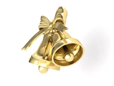 jingle bells pendant 01 3D print model