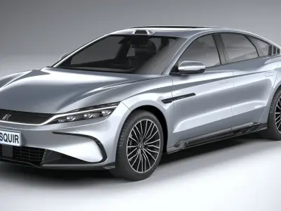 BYD Han 2025 3D model