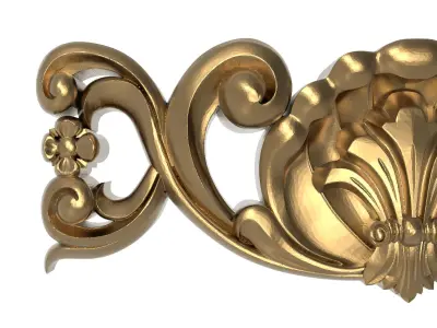  decorative pattern ready for 3D printing 3D model 53