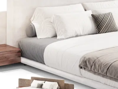 Horizonte bed 3D model