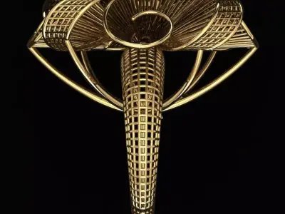 Turkish Ring 3D print model