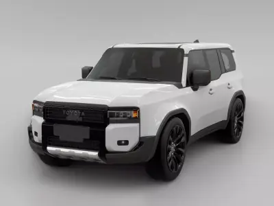 Toyota Land Cruiser Prado 2024 3D model