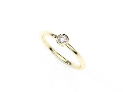 WEDDING RING STACK MY040 3D print model
