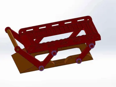 Lift for 2 Free 3D model