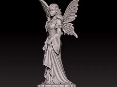 Loira - mujer hada 3D print model