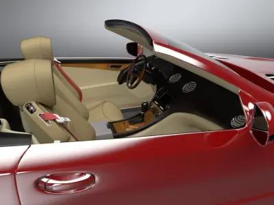3d car 3D model by adekanbibasit