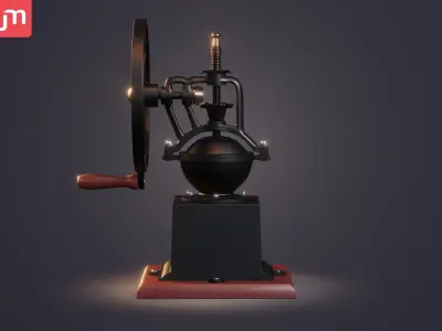  Coffee Grinder Free 3D model