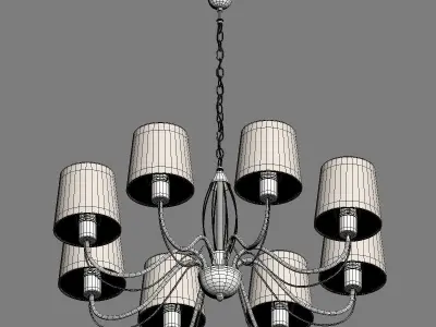 LAMP ORLEAN A9310LM-8WG 3D model