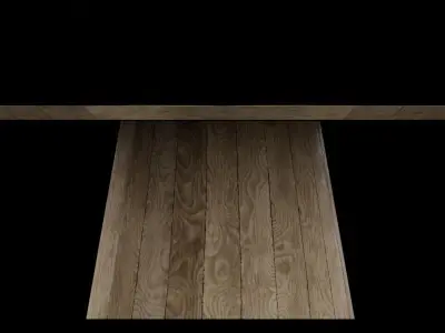 Circular Table 04 Low-poly 3D model