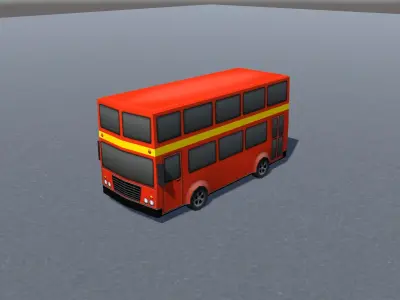 Toon Vehicles Pack Low-poly 3D model