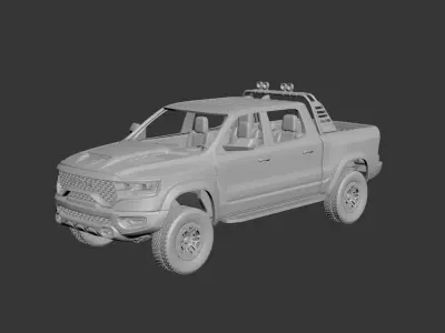 Dodge Ram 1500 TRX 2021 3D print model