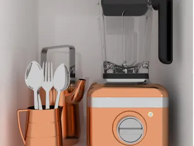 Kitchen Appliance 002 3D model 3D model