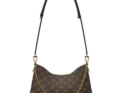 LV Boulogne Hand Bag Low-poly 3D model