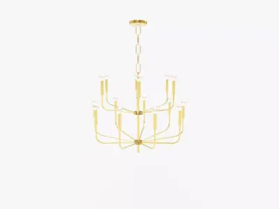 Bailey Medium Chandelier 3D model