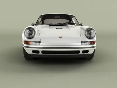Singer Porsche 911 3D model