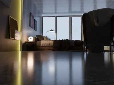 LUXURY BEDROOMS 3D model