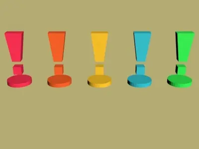 Board games 3D starter pack Free low-poly 3D model