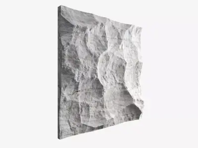 332-RockPanel sandstone wall art 3D model