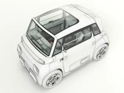 Citroen Ami 3D model