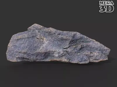 Free Realistic Rock - 250623 Free low-poly 3D model