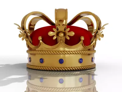 crown 3D print model